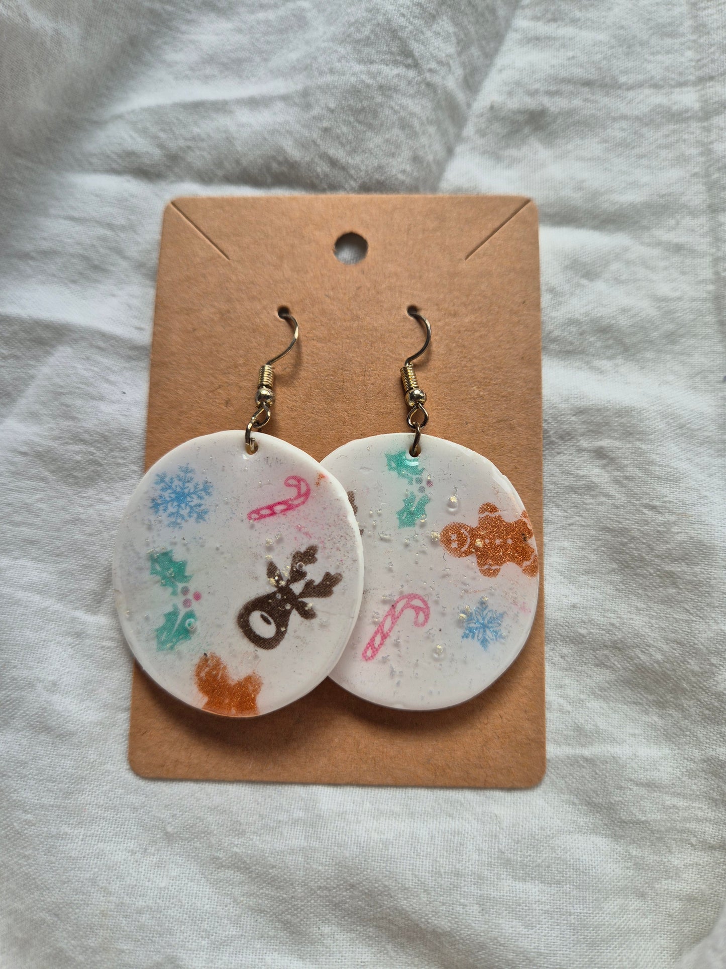 Boucle d'oreille 6cm