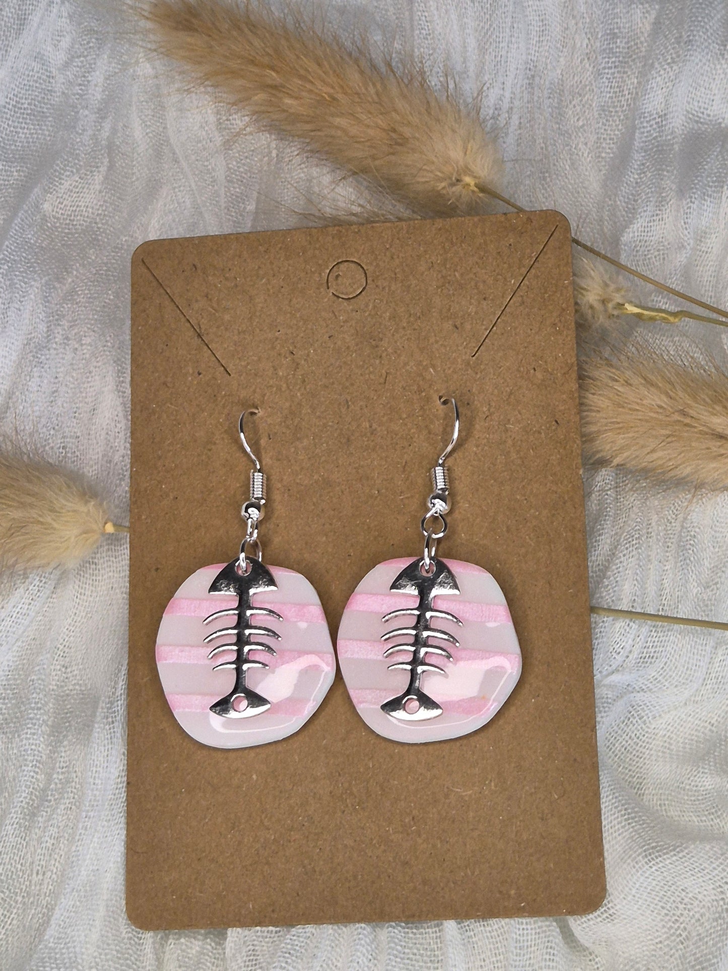 Boucle d'oreille 4,5cm
