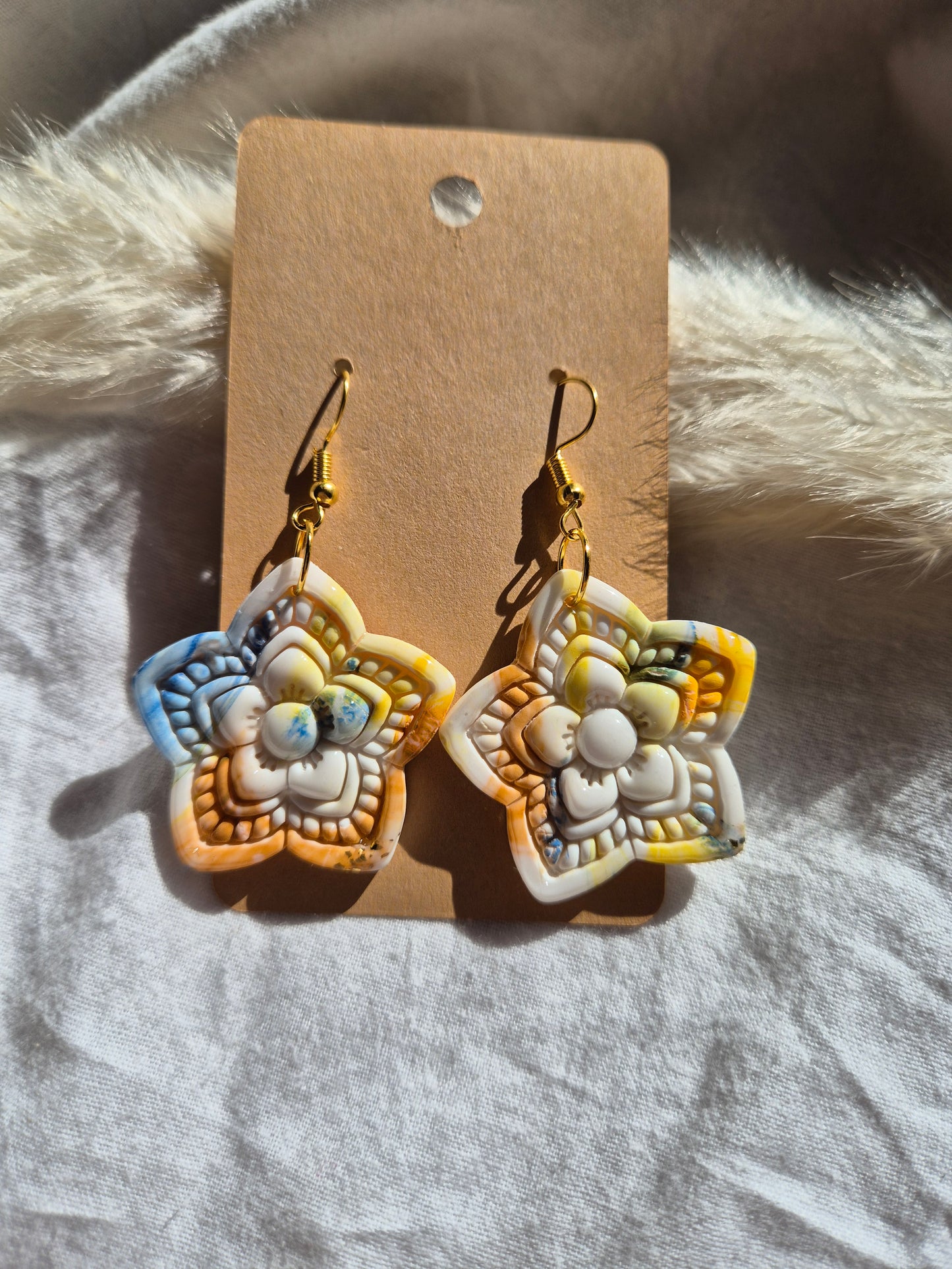 Boucle d'oreille 6cm