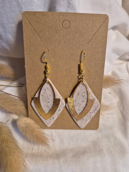 Boucle d'oreille 6cm