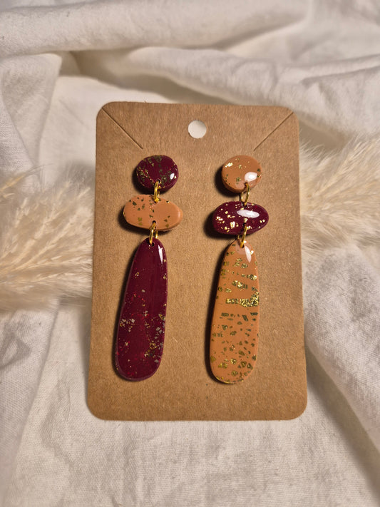 Boucle d'oreille 6cm