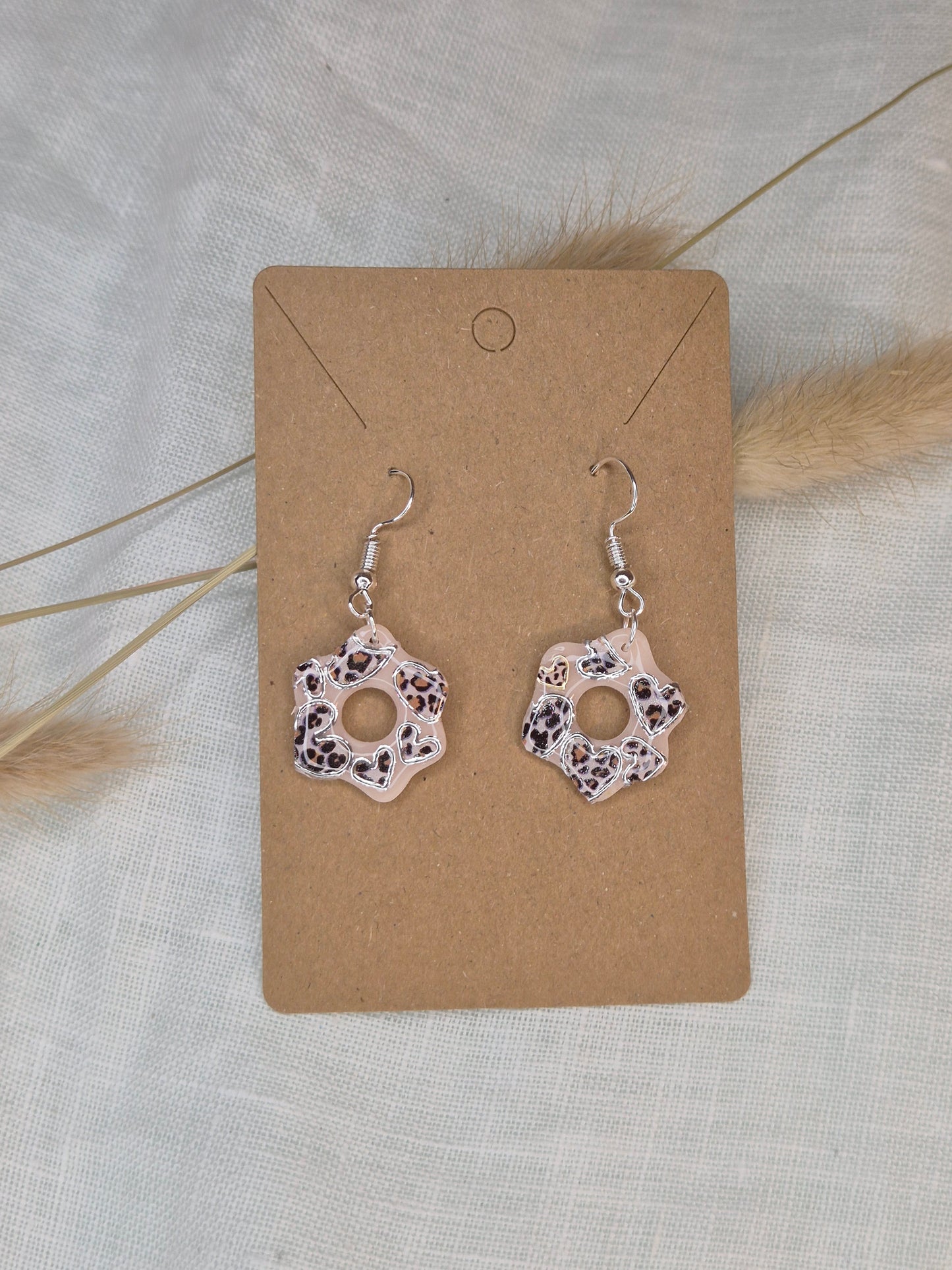 Boucle d'oreille 4cm