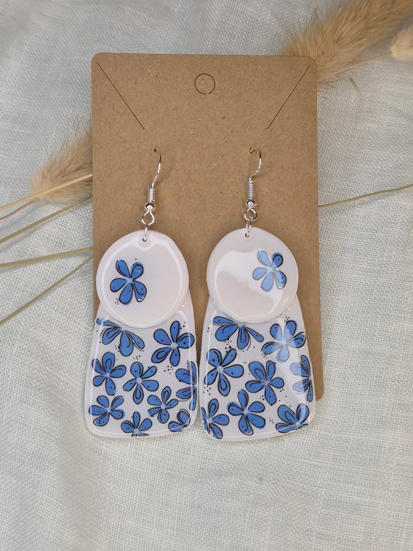 Boucle d'oreille 7cm