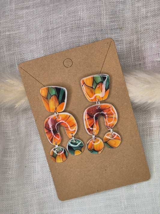 Boucle d'oreille 5cm