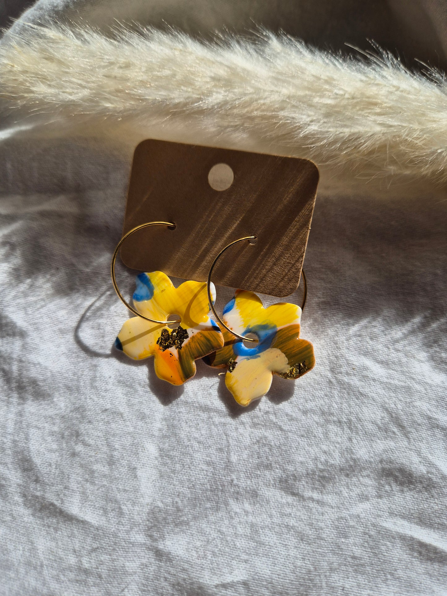 Boucle d'oreille 4cm