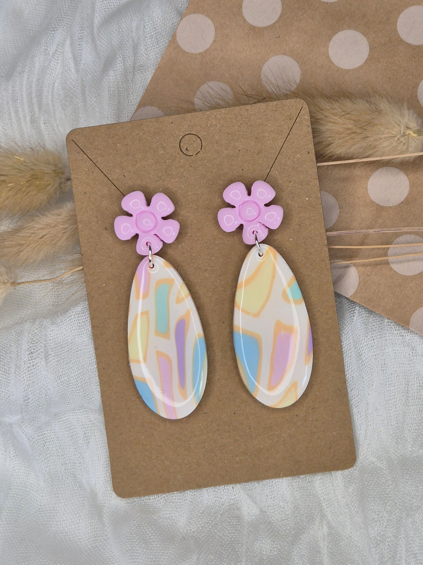Boucle d'oreille 5,5cm