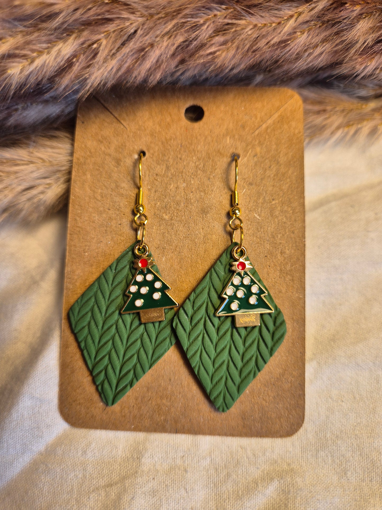 Boucle d'oreille 6,5cm