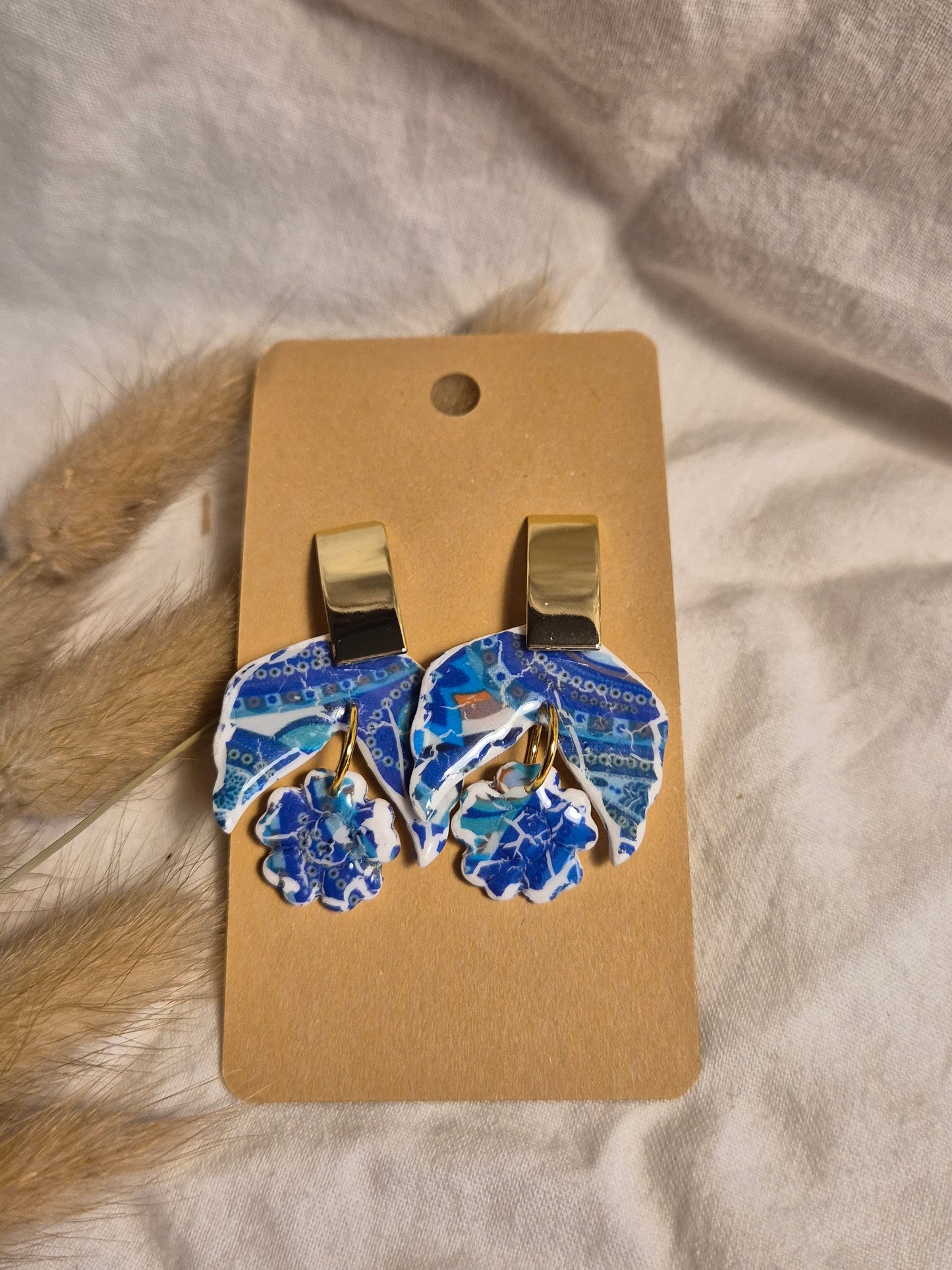 Boucle d'oreille 4,5cm