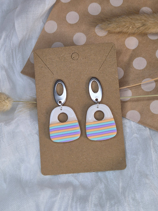 Boucle d'oreille 4,5cm