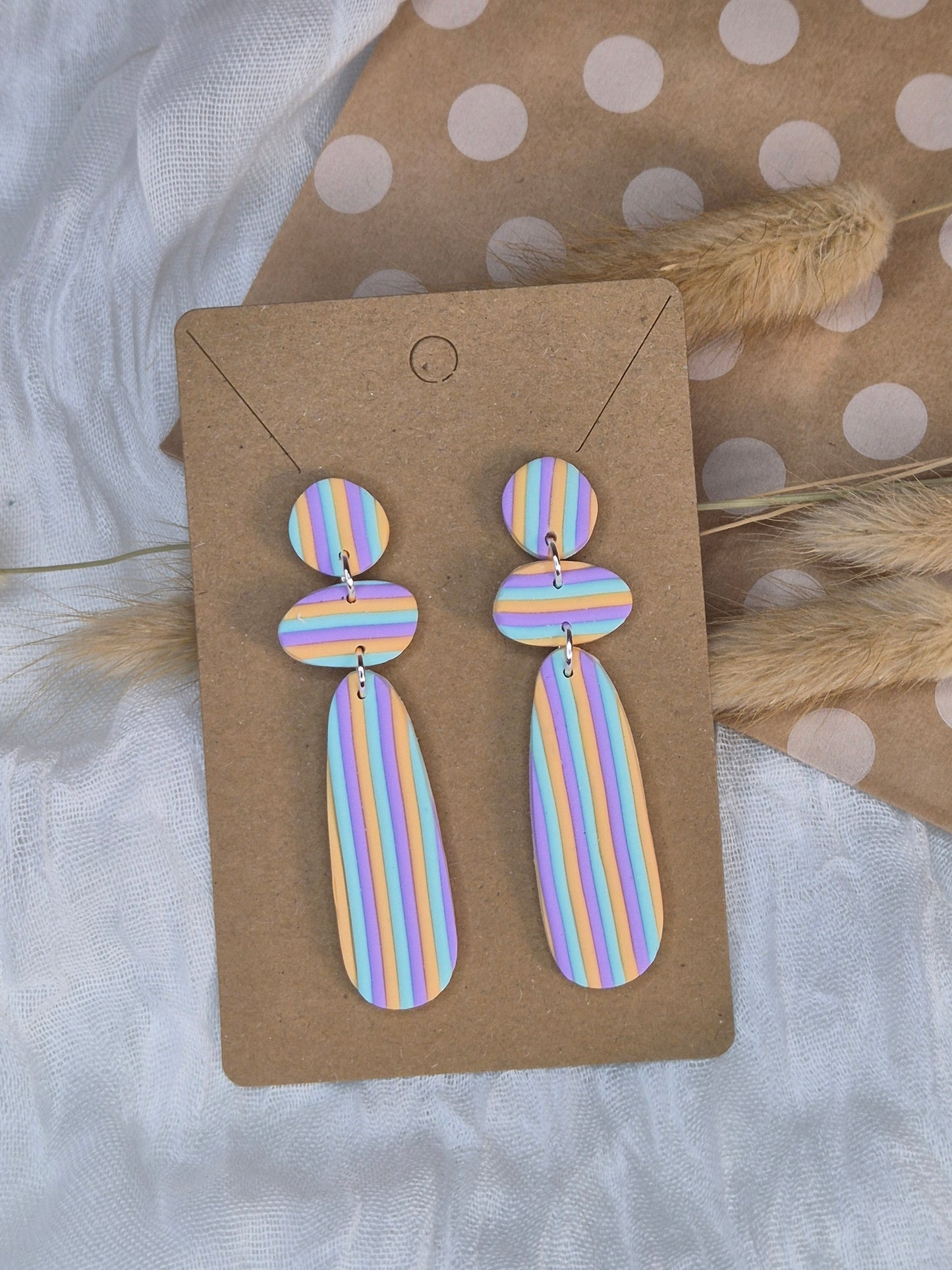 Boucle d'oreille 6cm