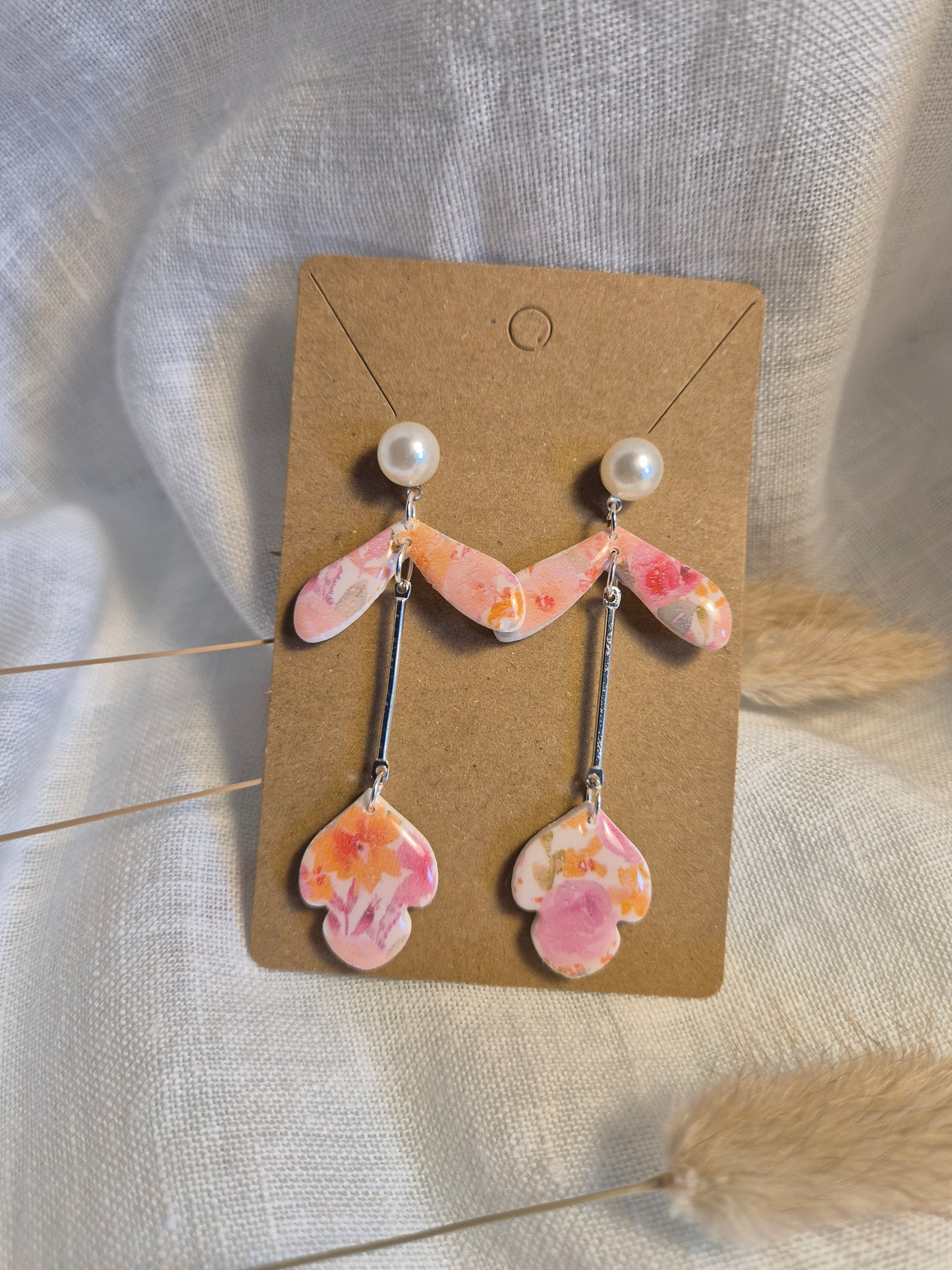 Boucle d'oreille 6,5cm