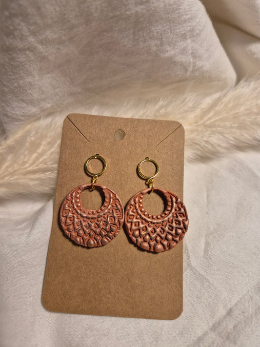 Boucle d'oreille 4cm