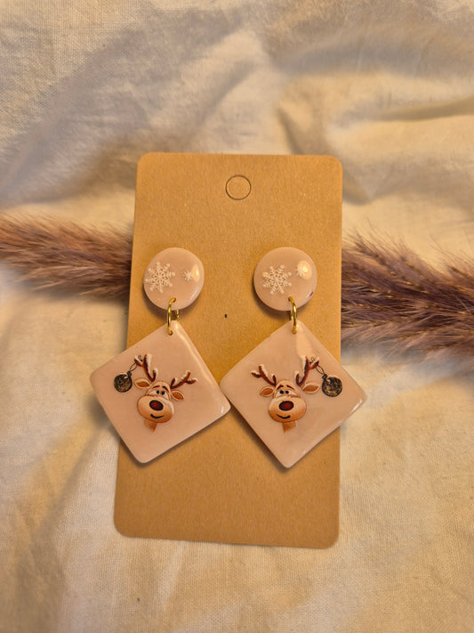 Boucle d'oreille 4,5cm