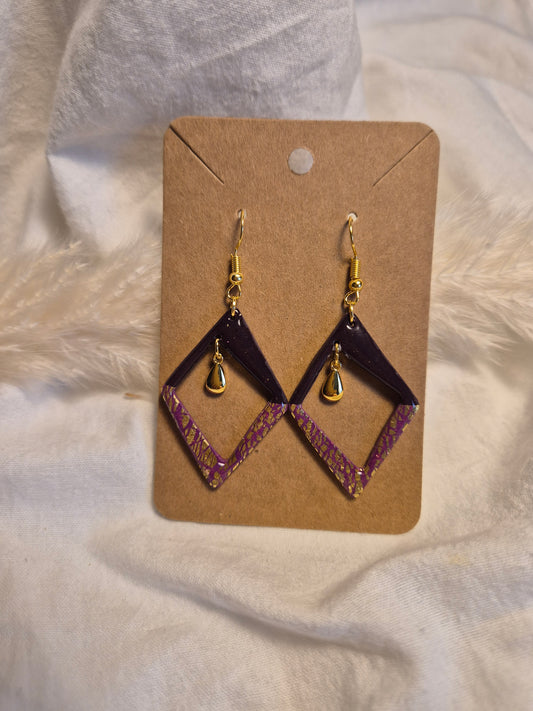 Boucle d'oreille 6cm