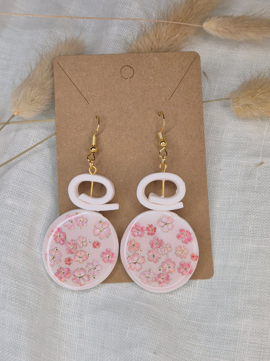 Boucle d'oreille 6,5cm