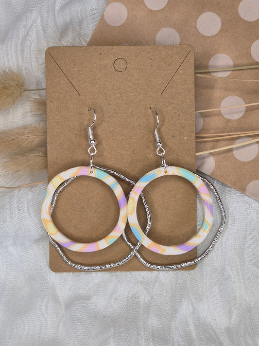 Boucle d'oreille 6,5cm