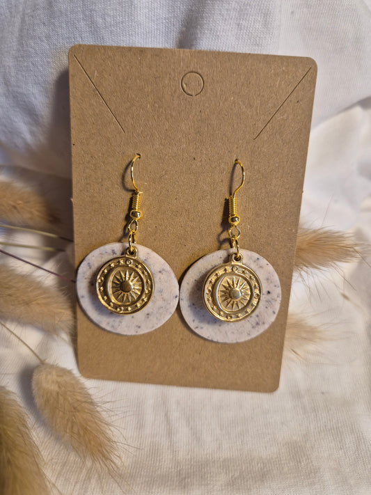 Boucle d'oreille 4,5cm