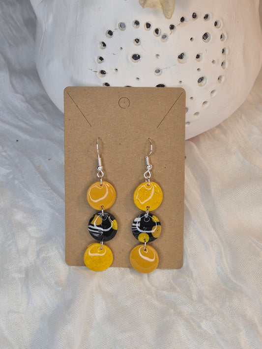 Boucle d'oreille 6,5cm