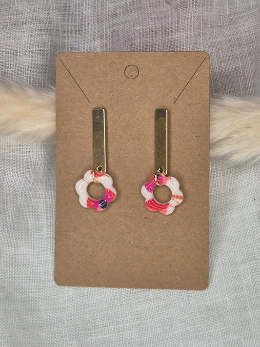 Boucle d'oreille 4cm