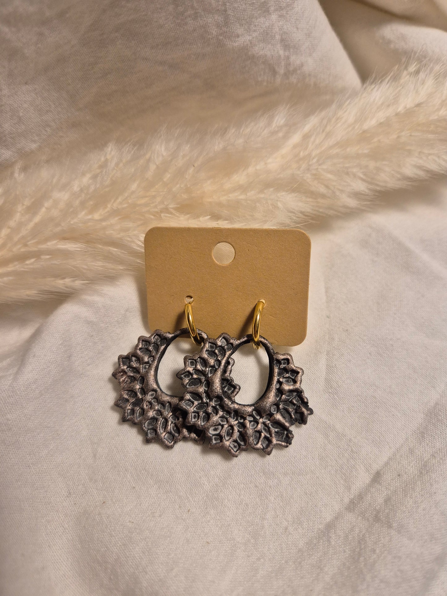 Boucle d'oreille 4cm