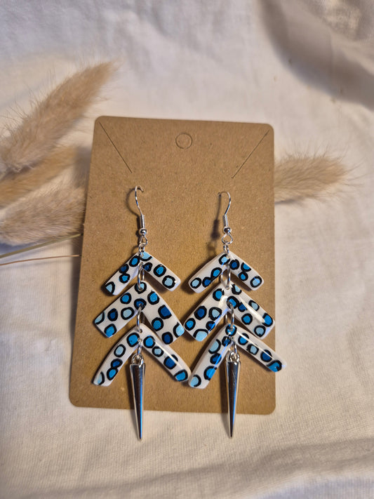 Boucle d'oreille 7,5cm