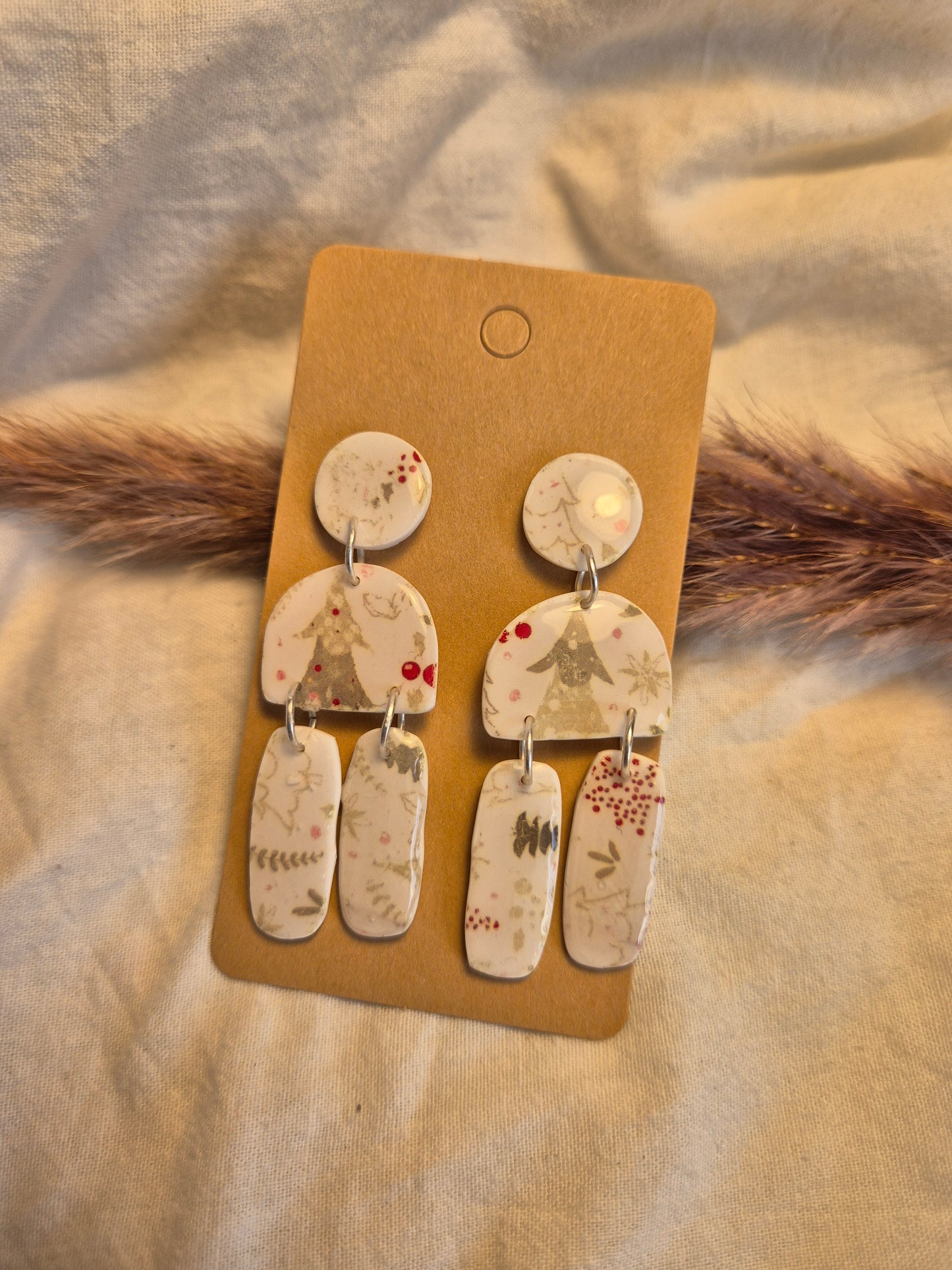 Boucle d'oreille 6cm