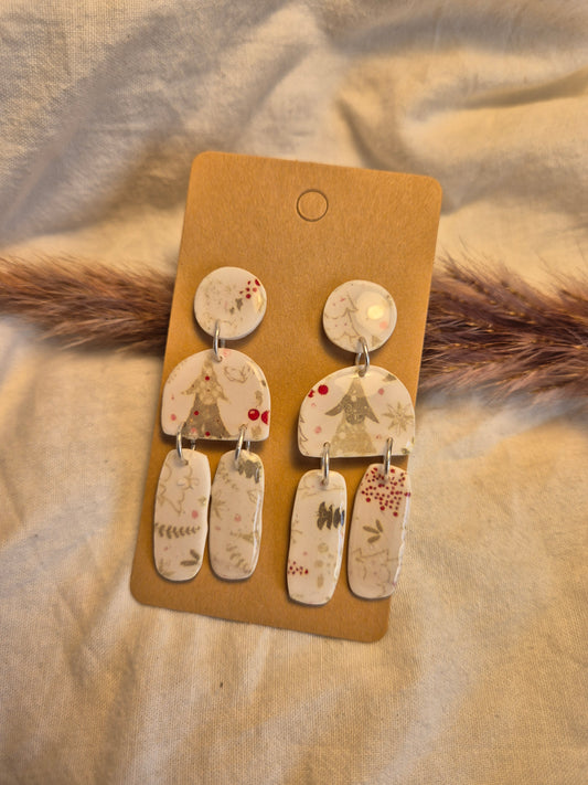 Boucle d'oreille 6cm