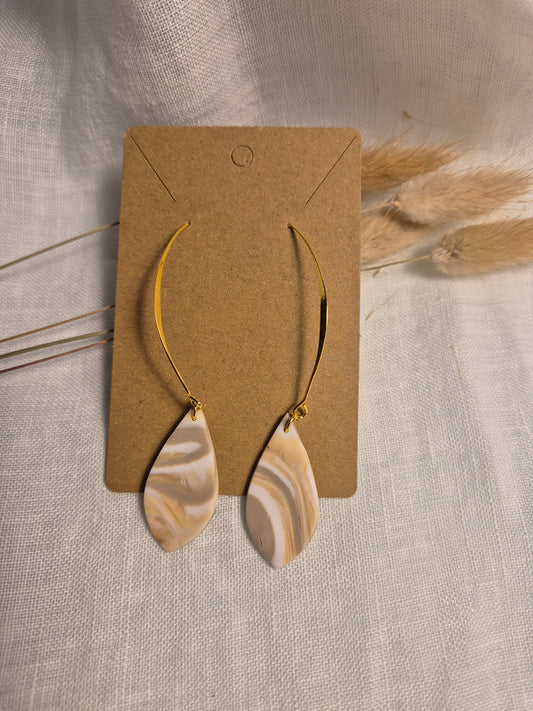 Boucle d'oreille 8cm