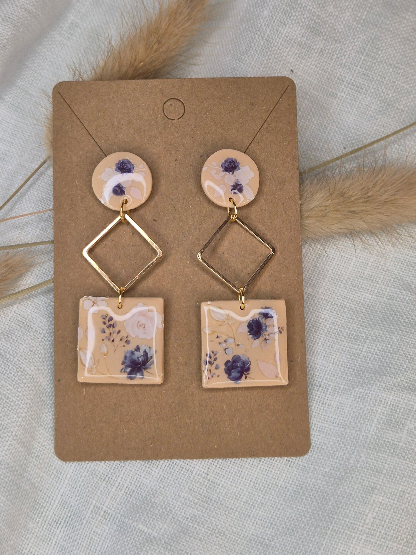 Boucle d'oreille 5,5cm