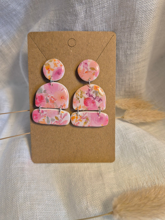 Boucle d'oreille 4,5cm