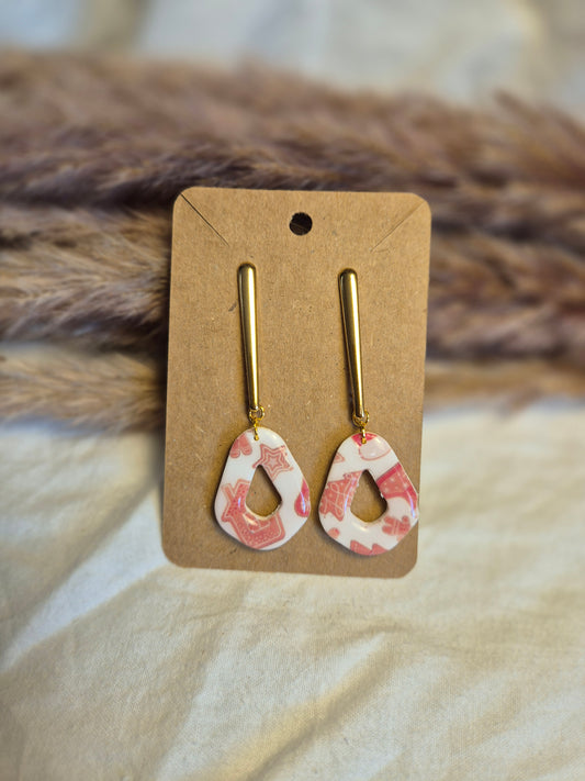 Boucle d'oreille 7cm