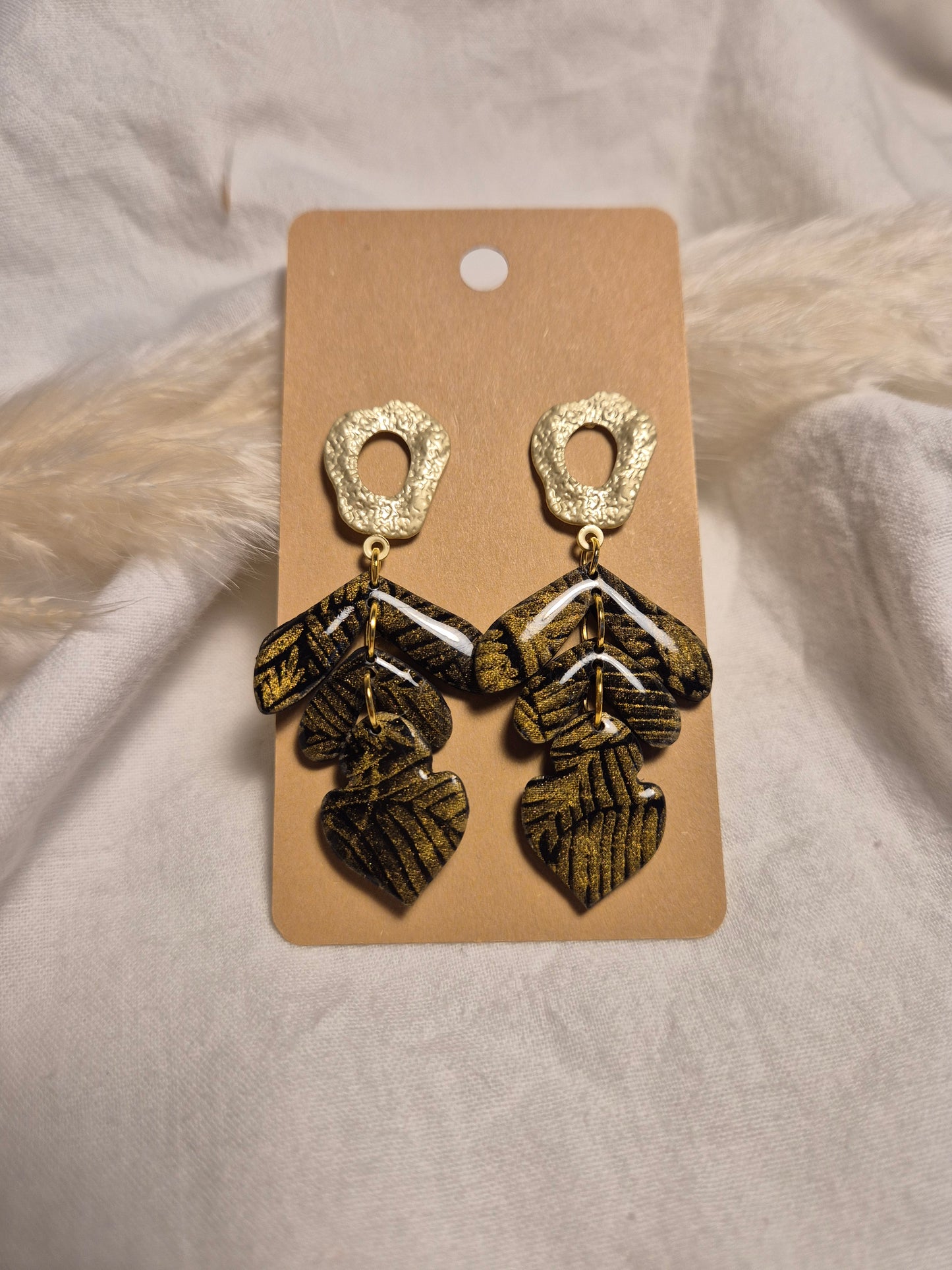 Boucle d'oreille 6cm