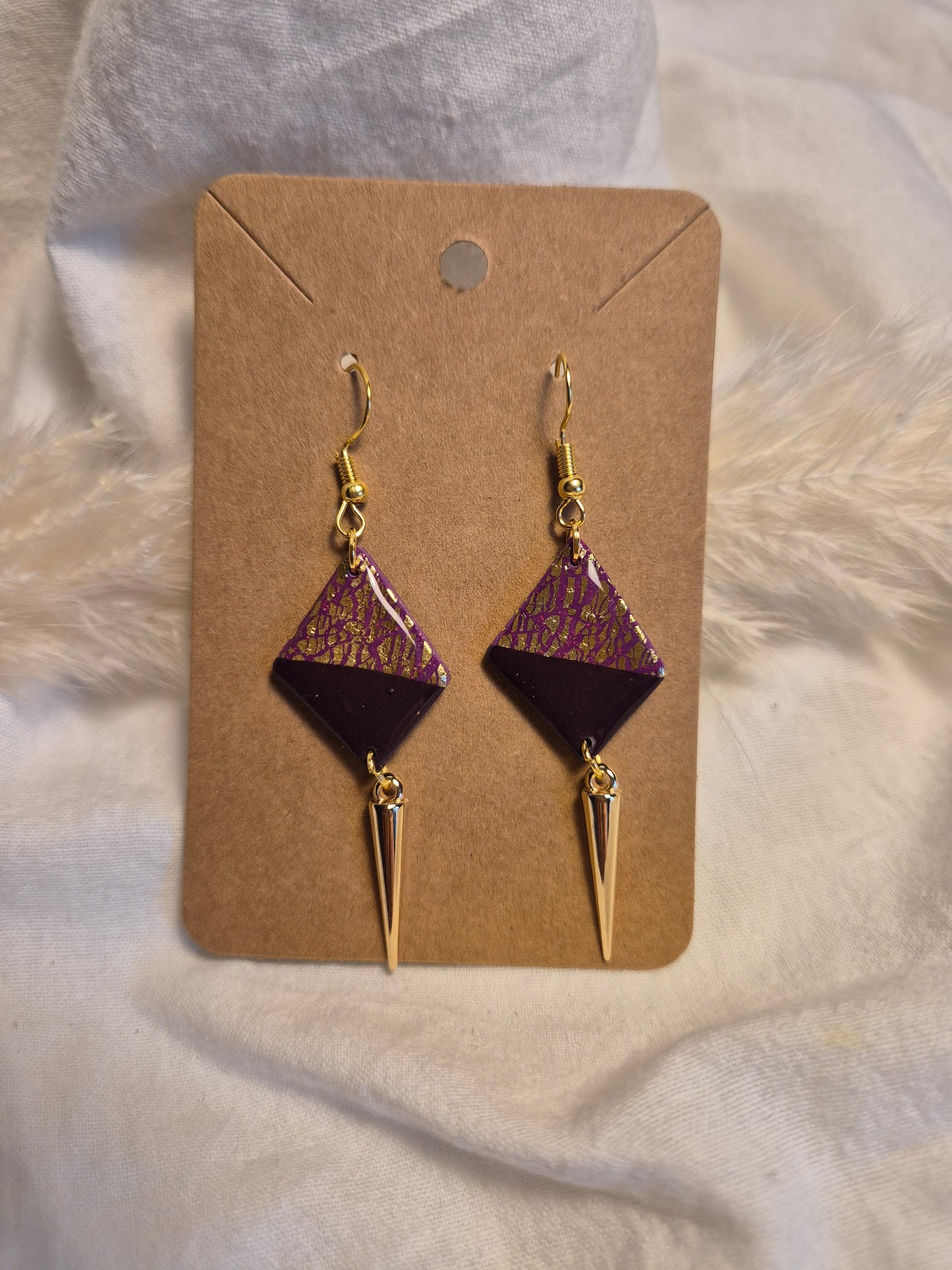 Boucle d'oreille 7cm