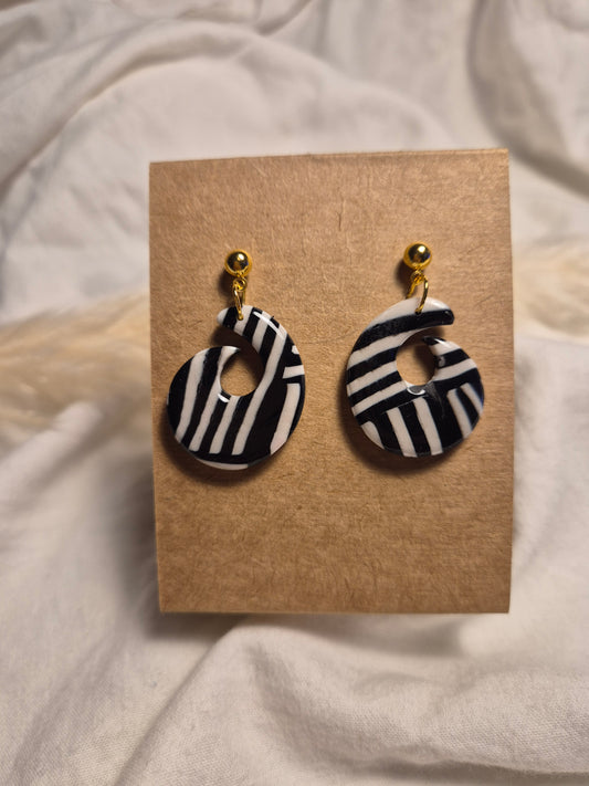 Boucle d'oreille 4cm