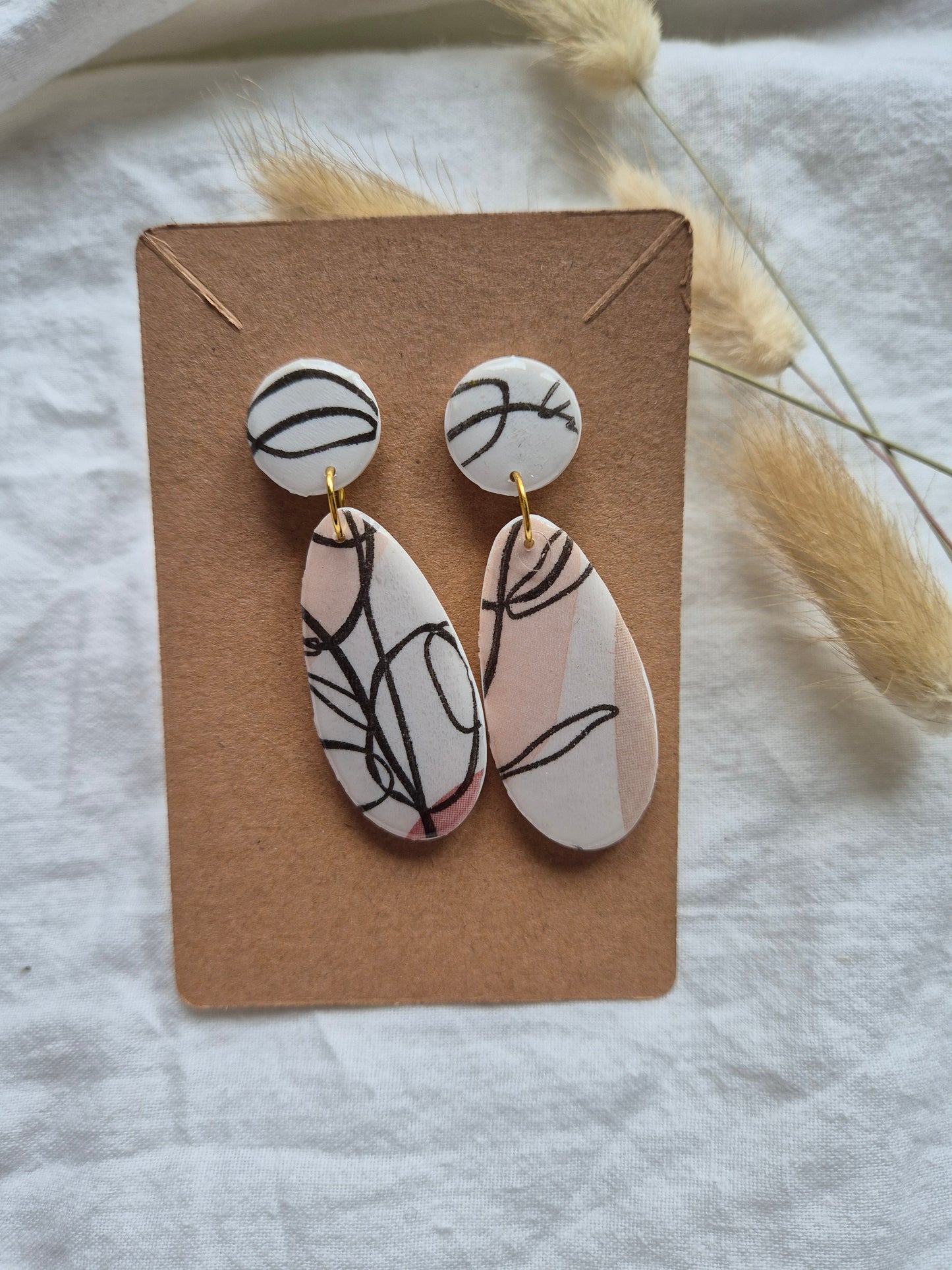 Boucle d'oreille 5,5cm