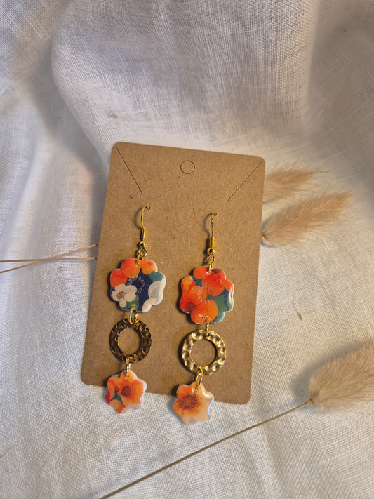 Boucle d'oreille 7,5cm