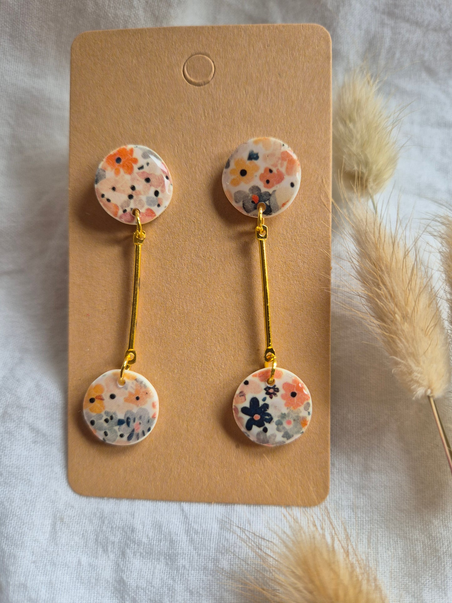 Boucle d'oreille 5,5cm