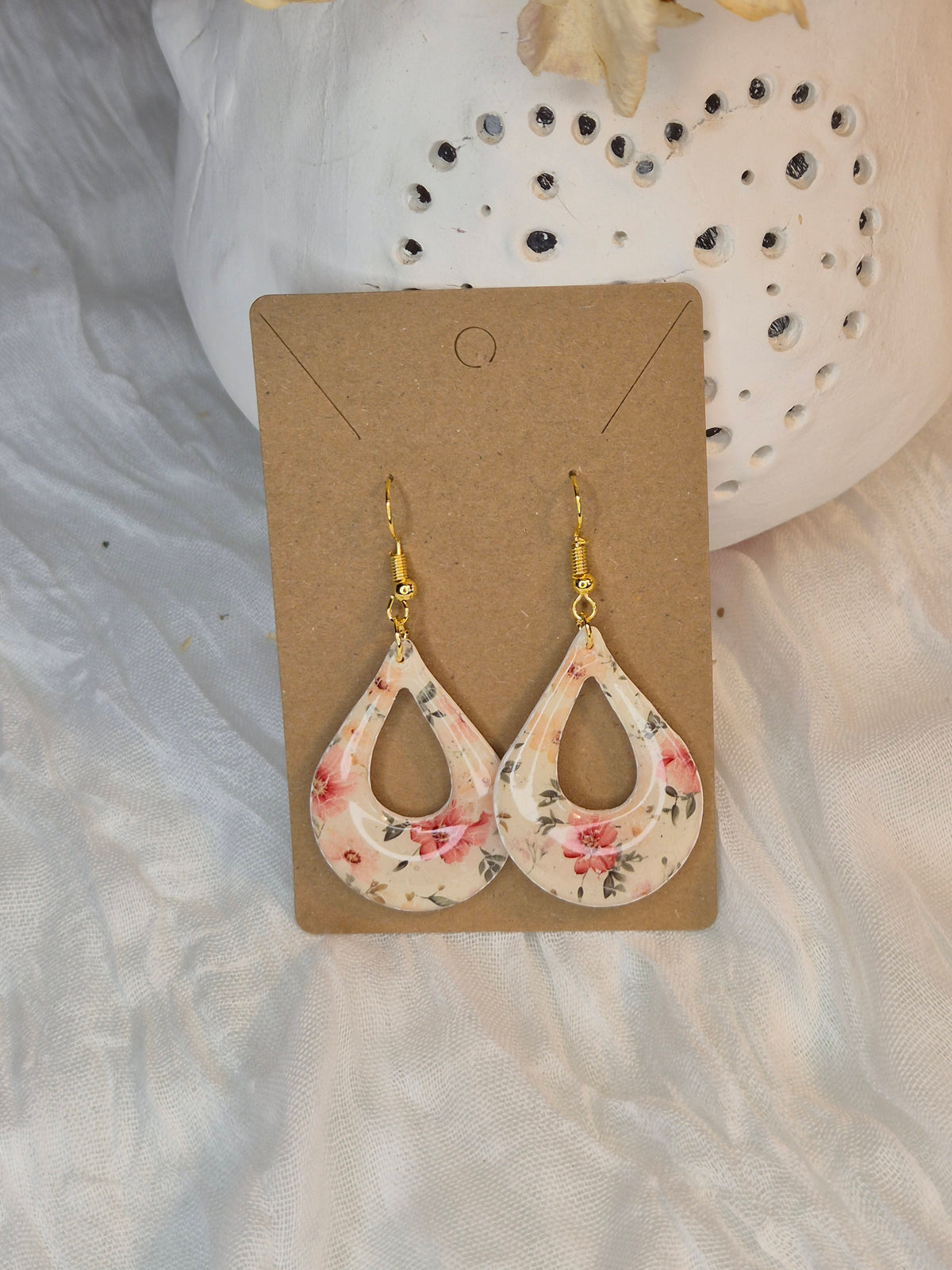 Boucle d'oreille 6cm