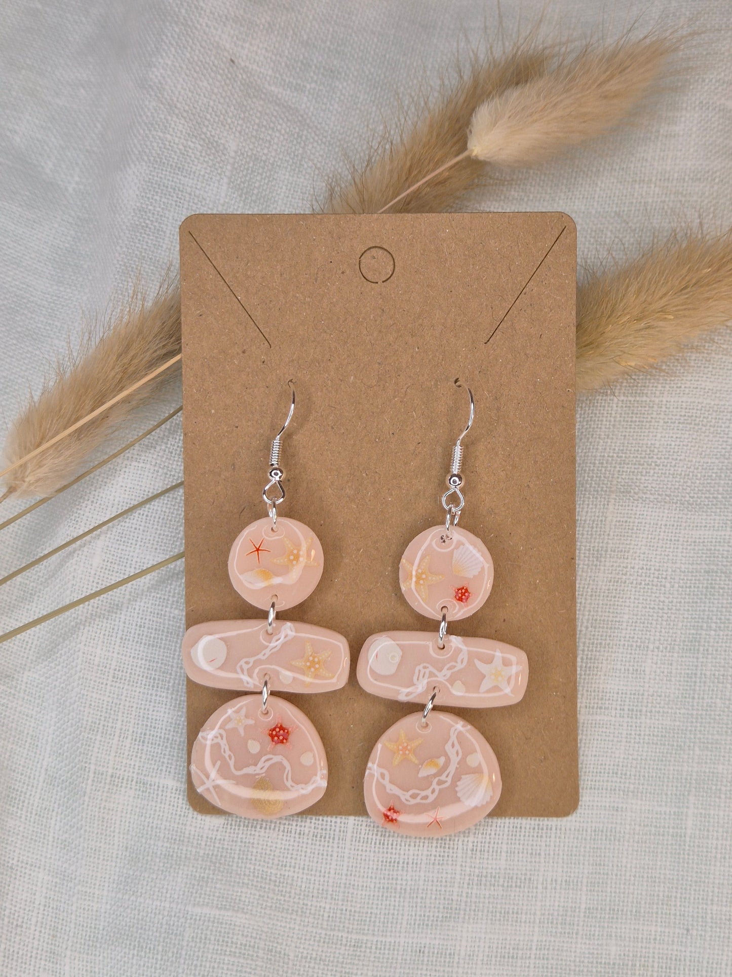 Boucle d'oreille 6,5cm