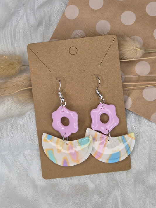 Boucle d'oreille 6cm
