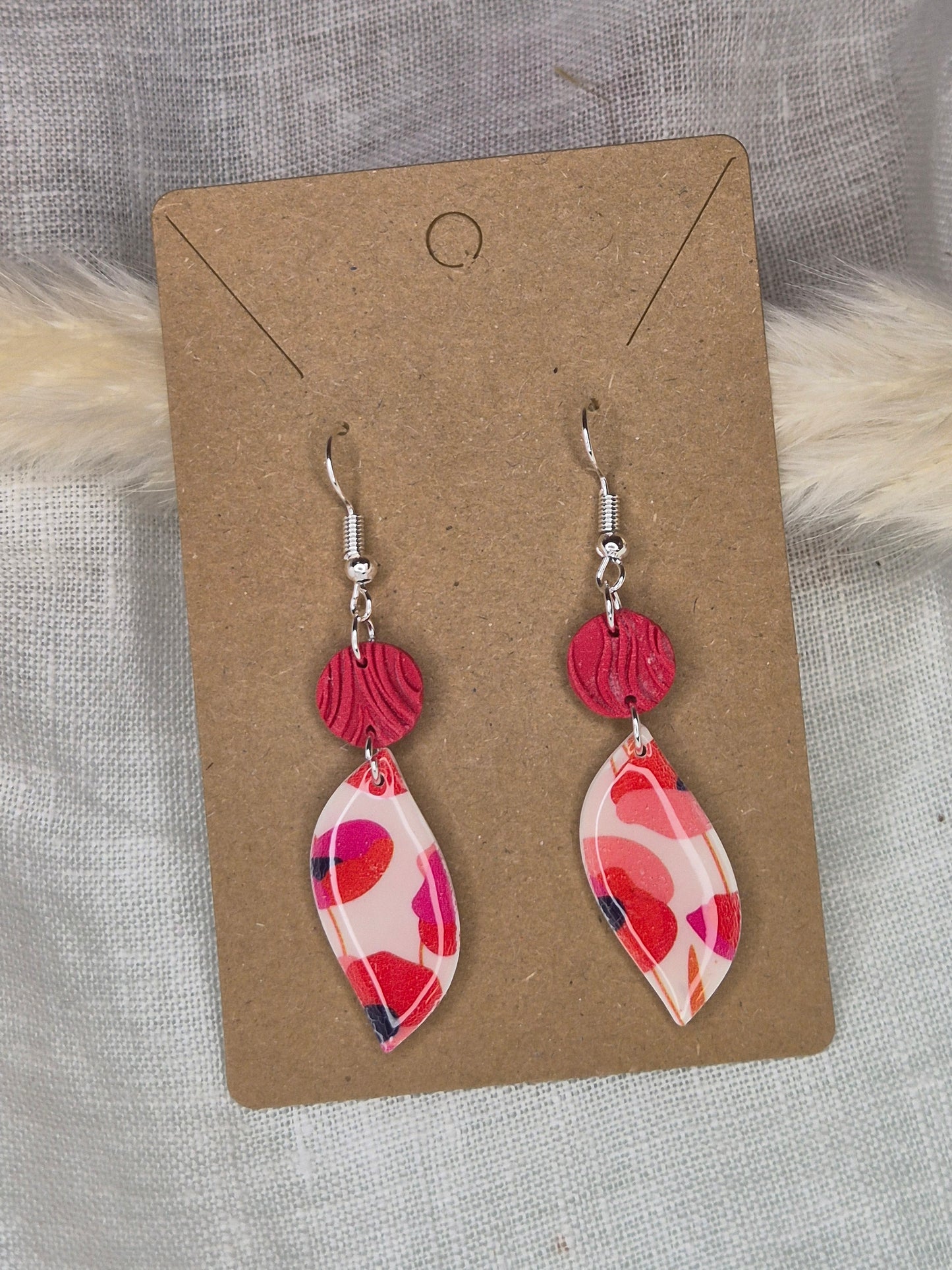 Boucle d'oreille 6cm