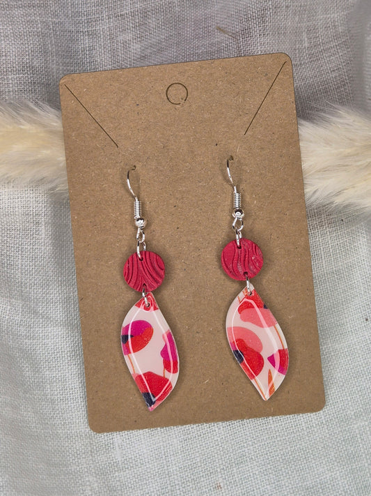 Boucle d'oreille 6cm