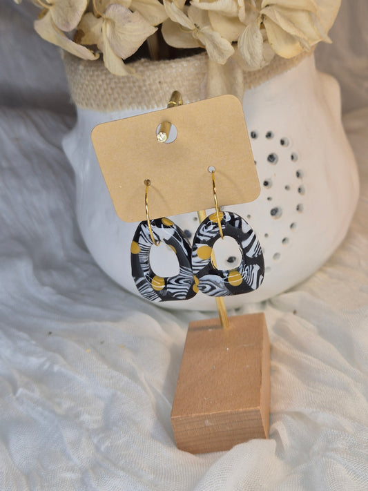 Boucle d'oreille 4cm