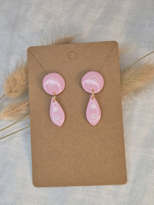 Boucle d'oreille 3,5cm