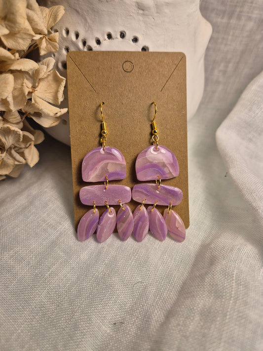 Boucle d'oreille 7cm