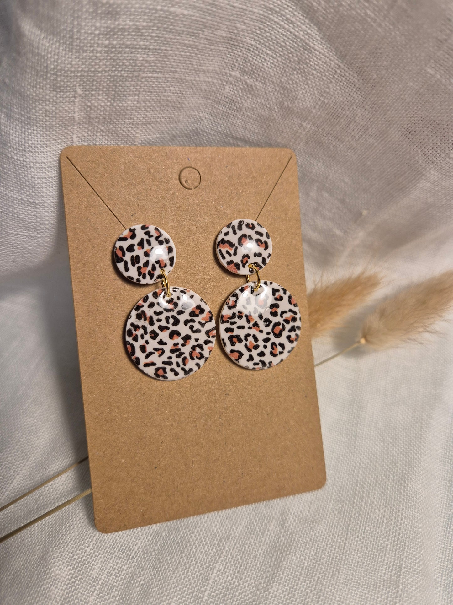 Boucle d'oreille 4cm