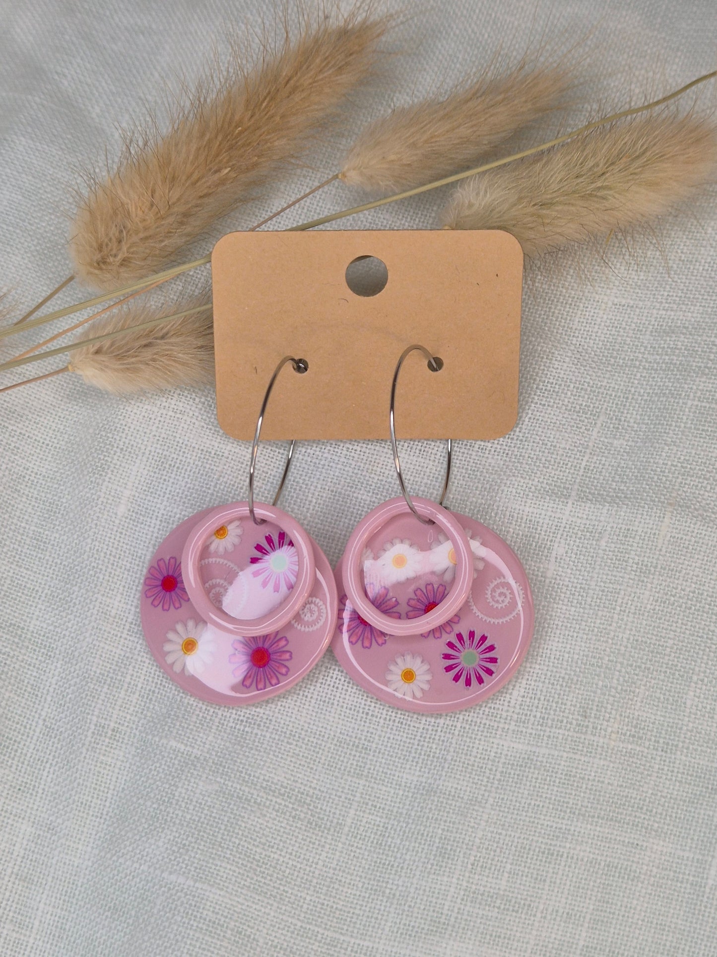 Boucle d'oreille 5cm
