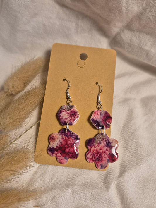 Boucle d'oreille 6cm