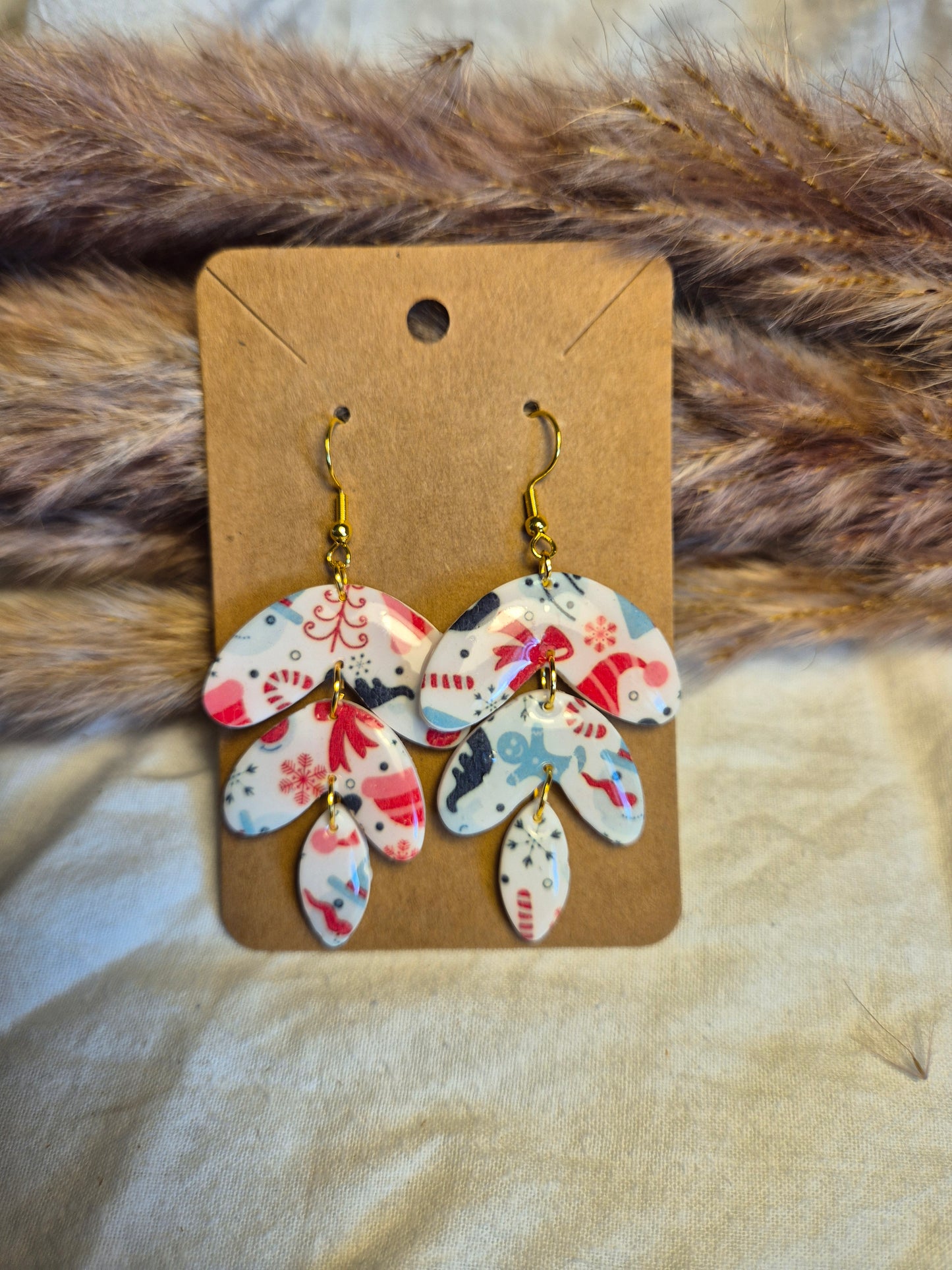 Boucle d'oreille 7cm