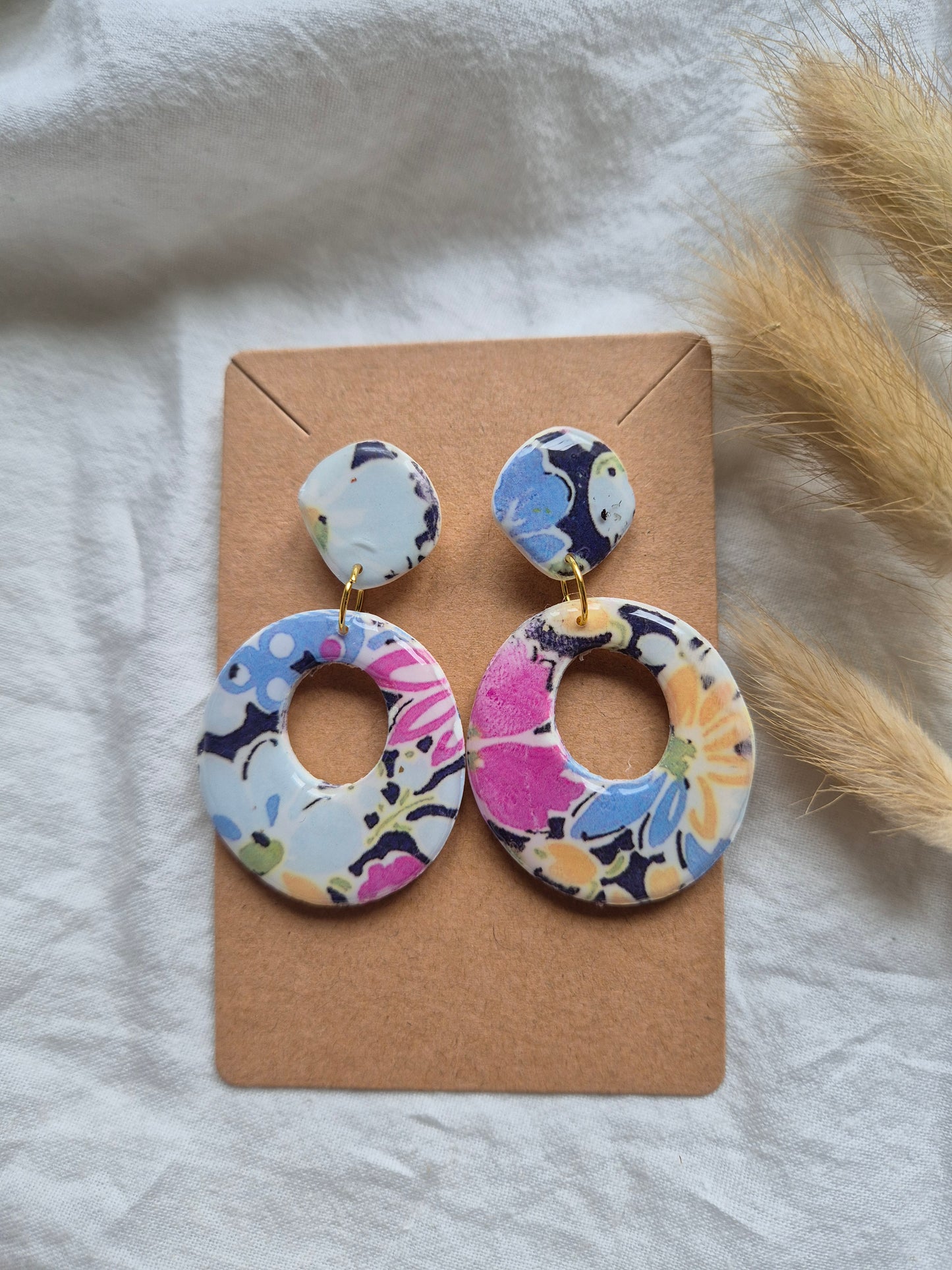 Boucle d'oreille 5,5cm